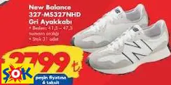 NEW BALANCE 327-MS327NHD GRİ AYAKKABI